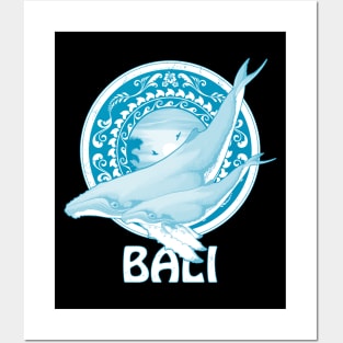 Humpback Whale Bali Indonesia Posters and Art